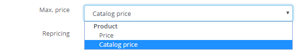 ChannelEngine back-end: maximum price