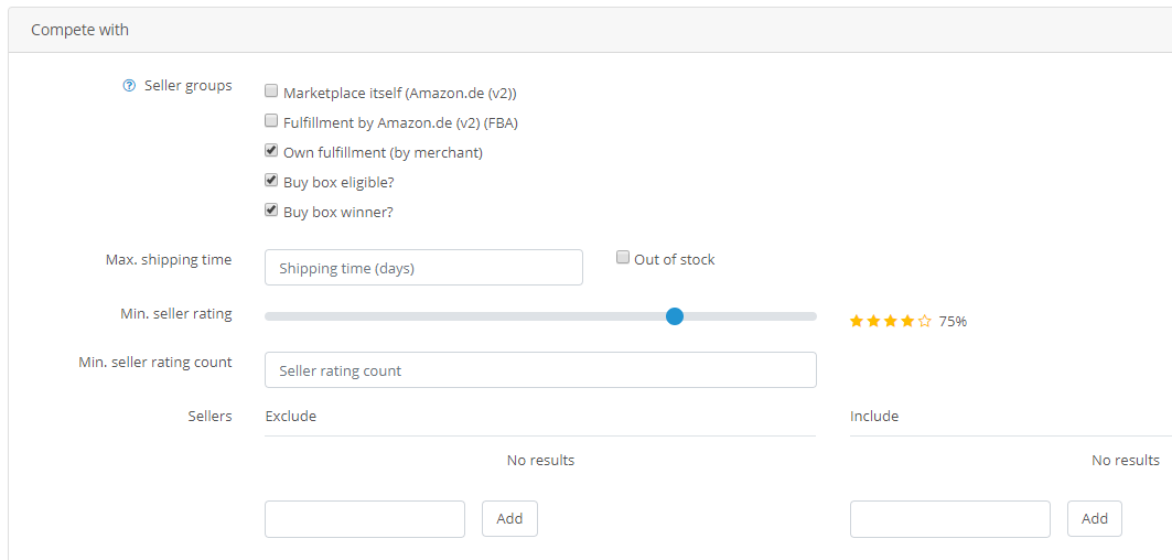 ChannelEngine back-end: compete with