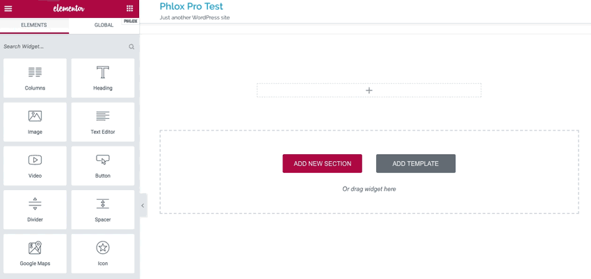 Getting Started With Elementor Page Builder Documentation Phlox Wordpress Theme