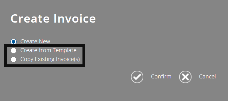 ExpensePlus create invoice screen
