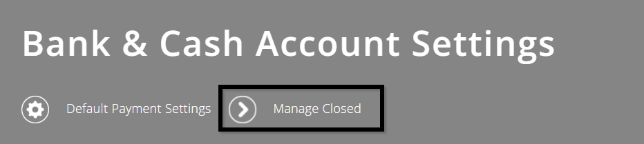ExpensePlus bank and cash account settings