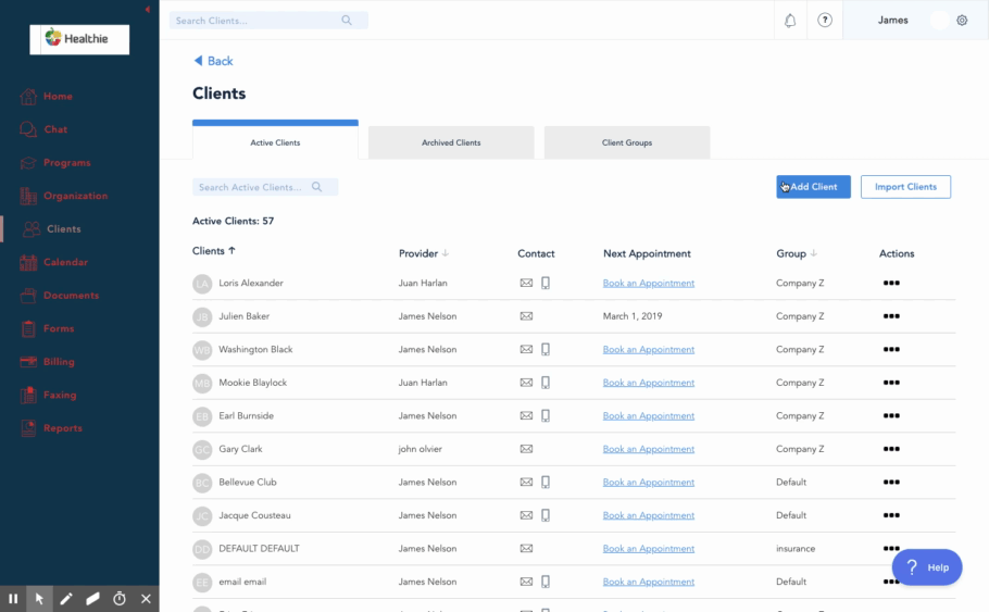 Getting Started Client Groups Healthie Software Support Healthie Getting Started Client Groups Healthie Software Support Healthie