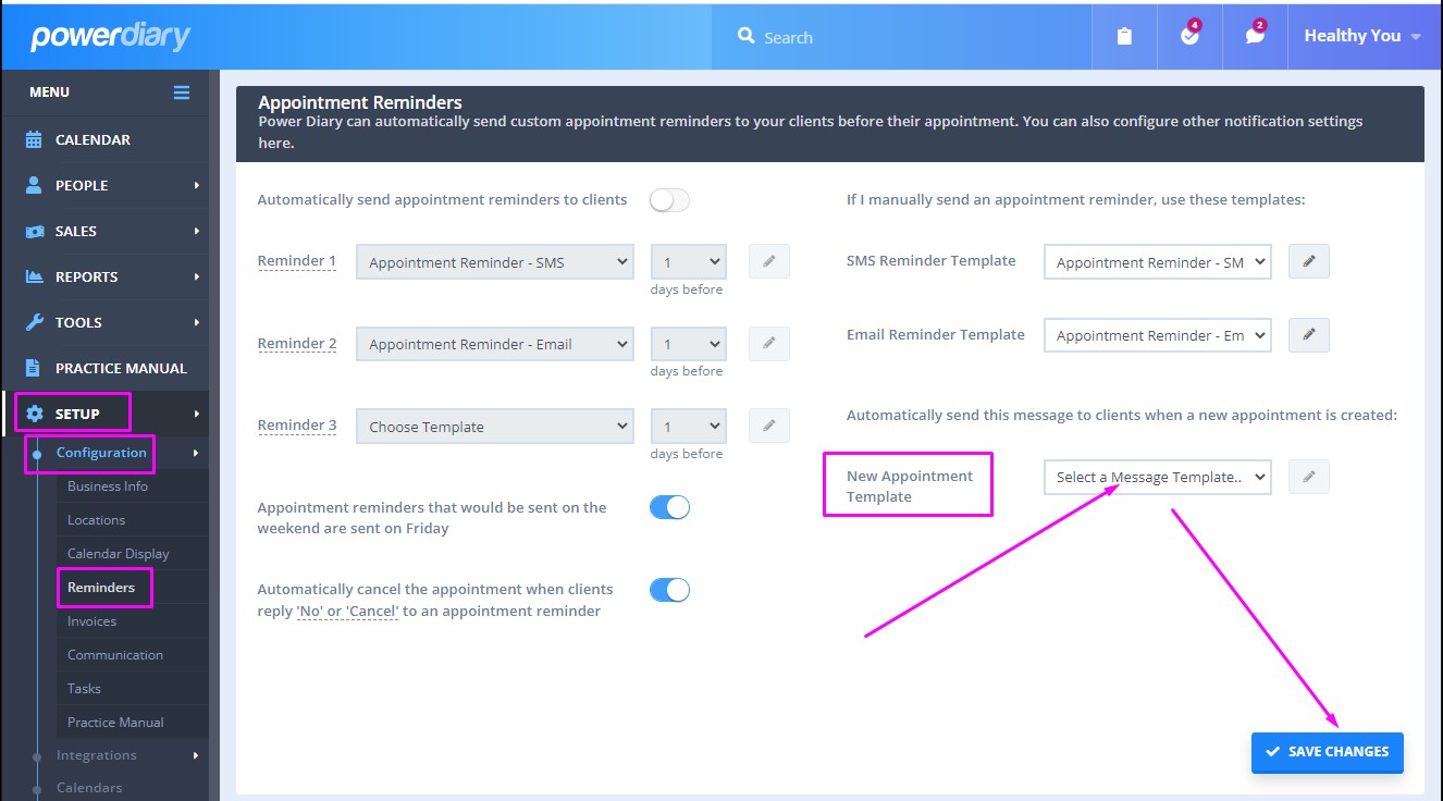 Using Power Diary SMS Feature Efficiently Power Diary