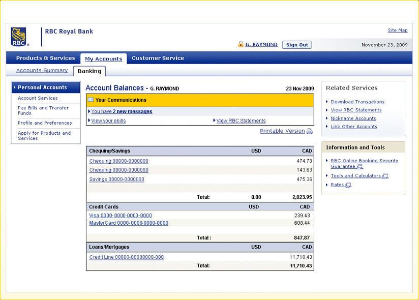 Rbc Online Banking Sign In Problems