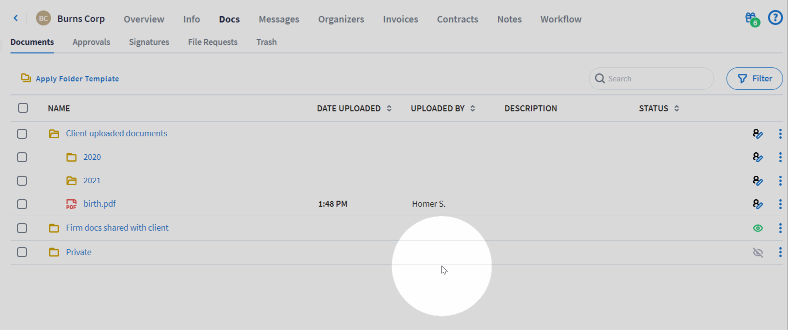 Docs (Basic) Rename Files & Folders TaxDome Help Center