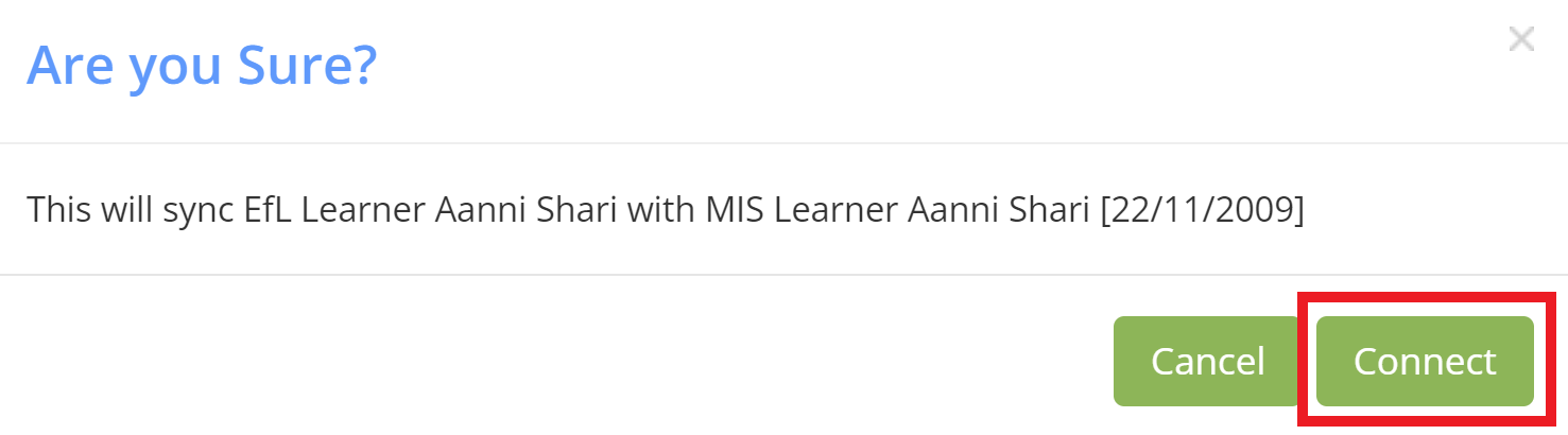 Connect specific Learners and Groups on your MIS system to Evidence for ...