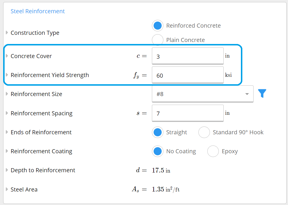 Wall Footing to ACI 31814 Design Example ClearCalcs Knowledge Base
