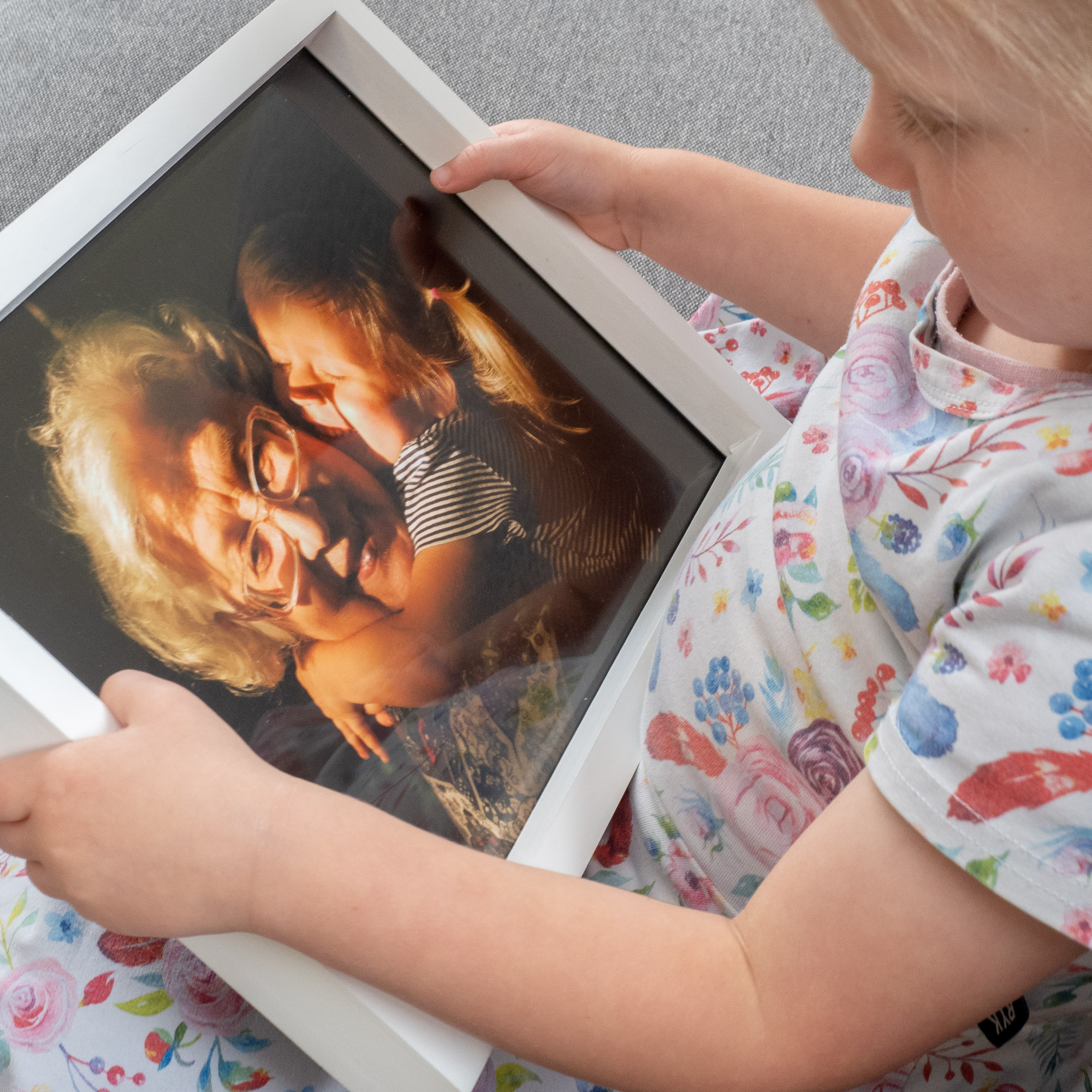 A4 fine art print in a ready-made frame