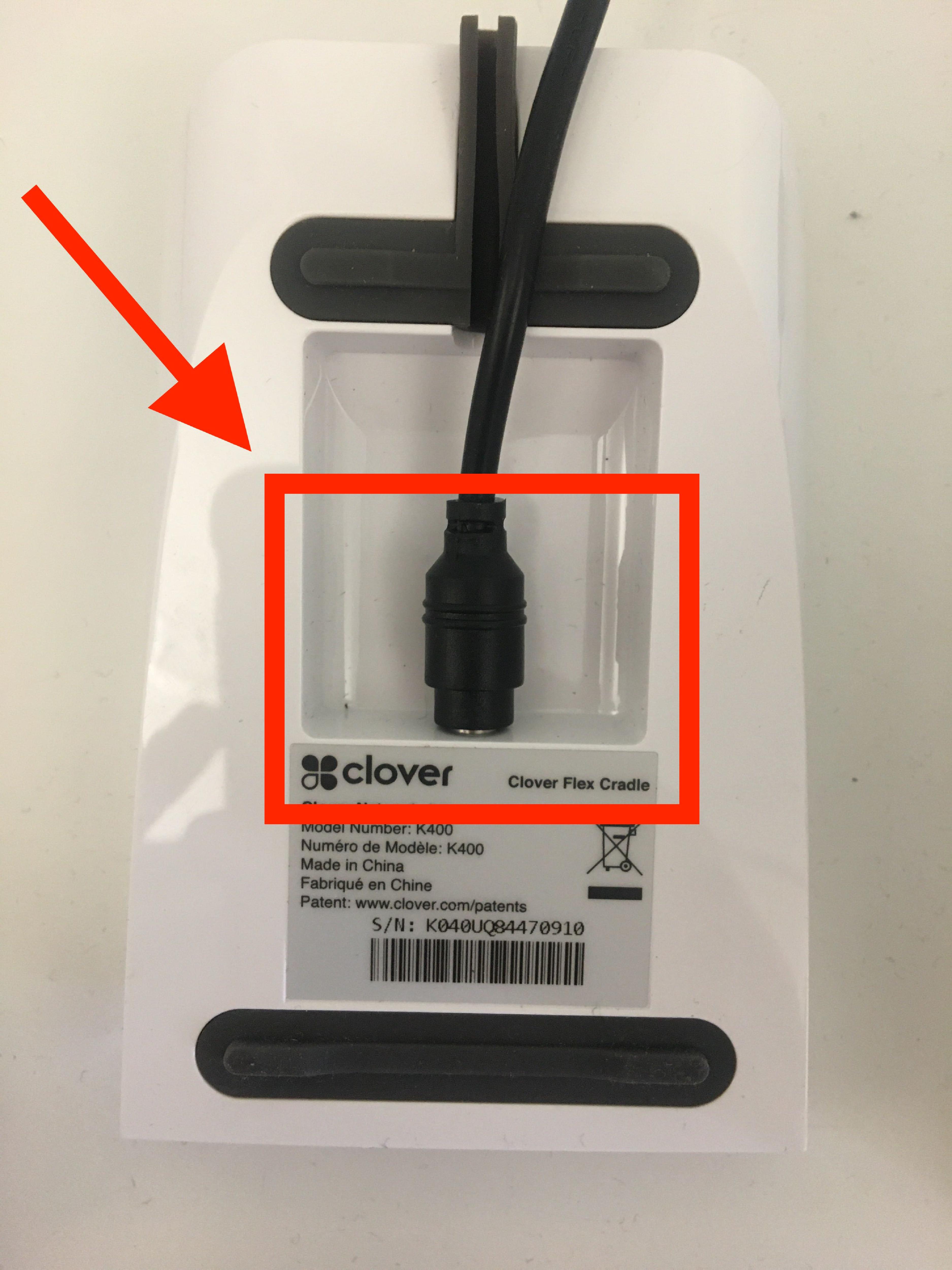 Clover Flex Charging Cradle - Troubleshooting Clover Flex not Turning on or Charging