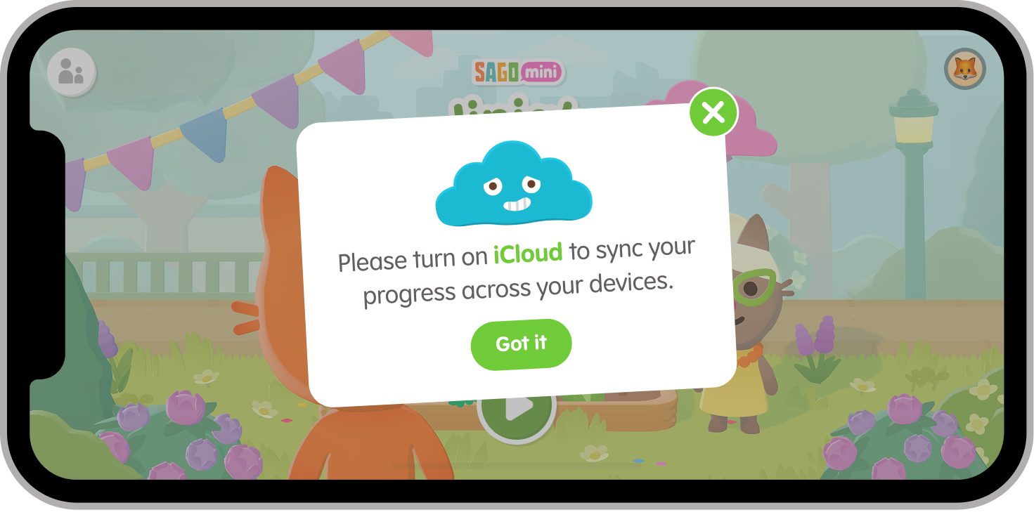 iCloud Disconnected Error