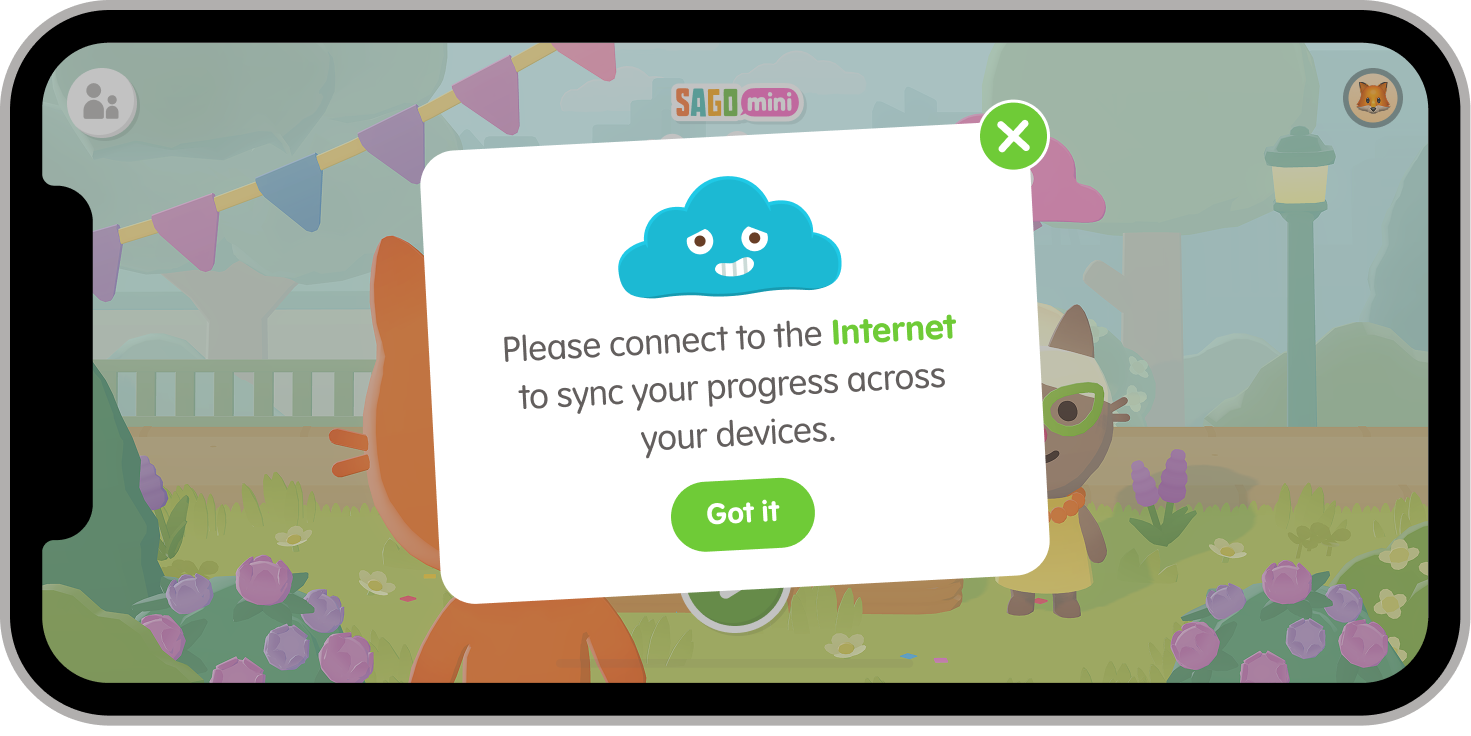 No Internet Connection Error