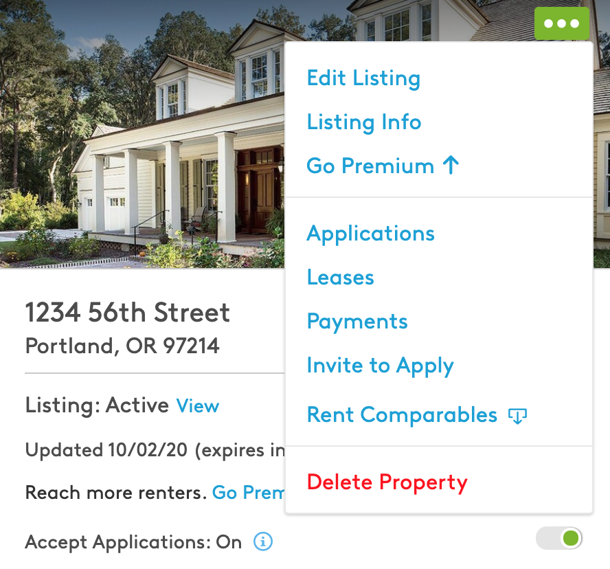 How do I invite a renter to apply to my property? Property Owner and