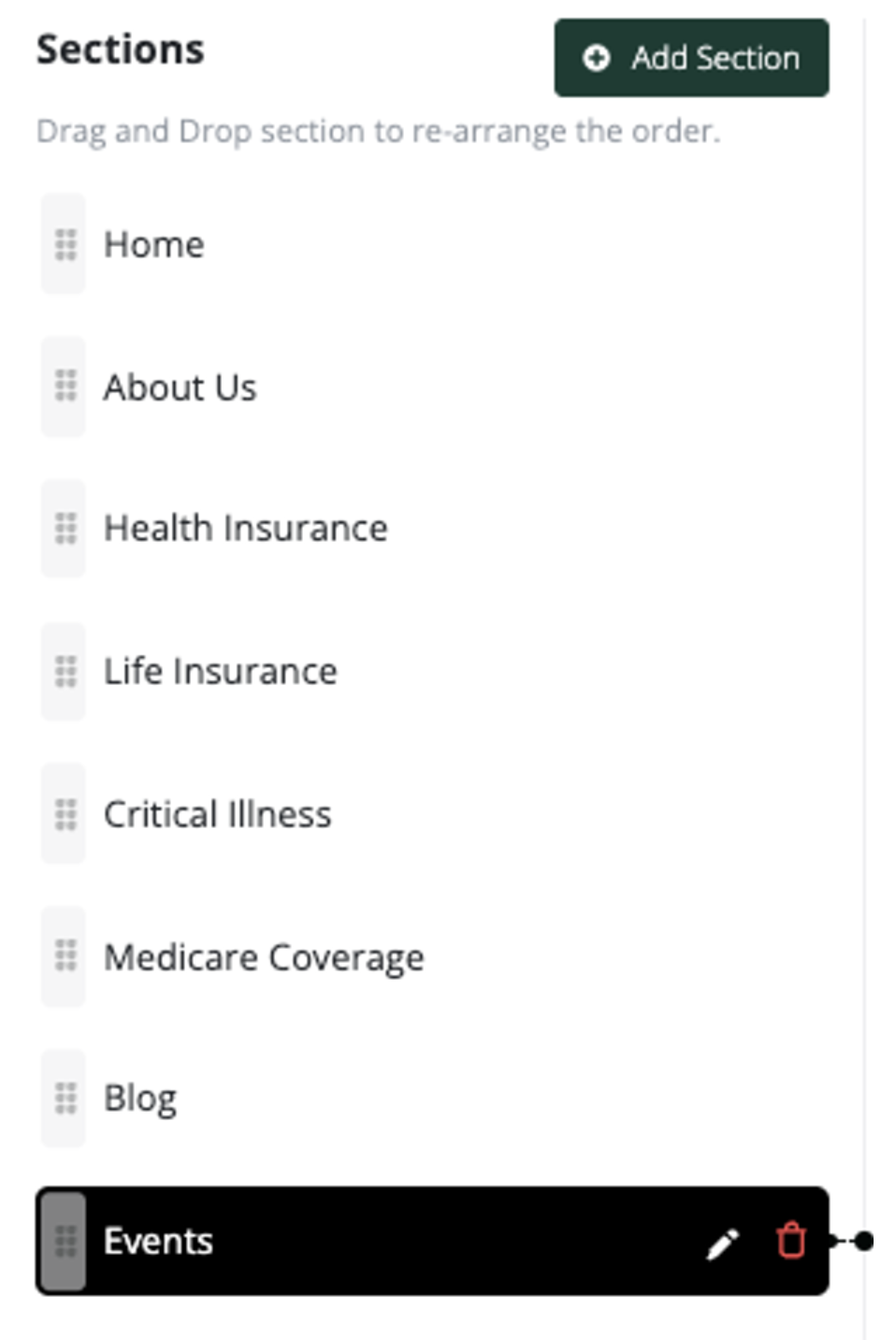 Add an Events Page - AgentMethods Knowledge Base