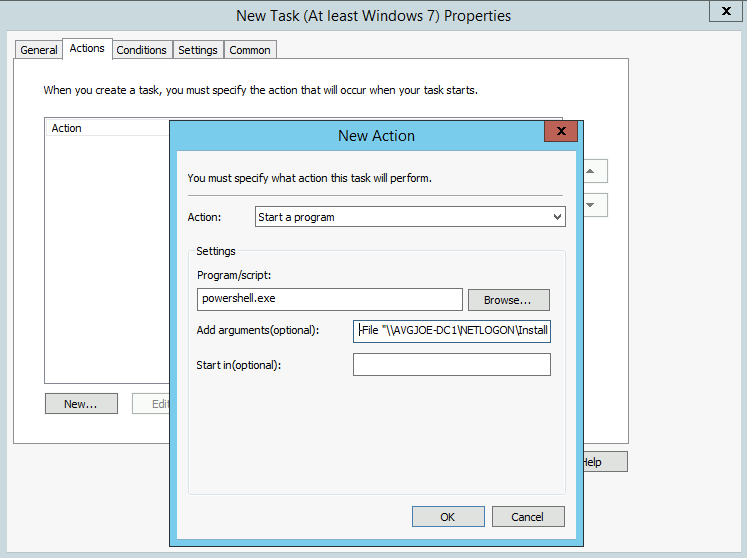 Group Policy with PowerShell Installation - Blackpoint Help Portal