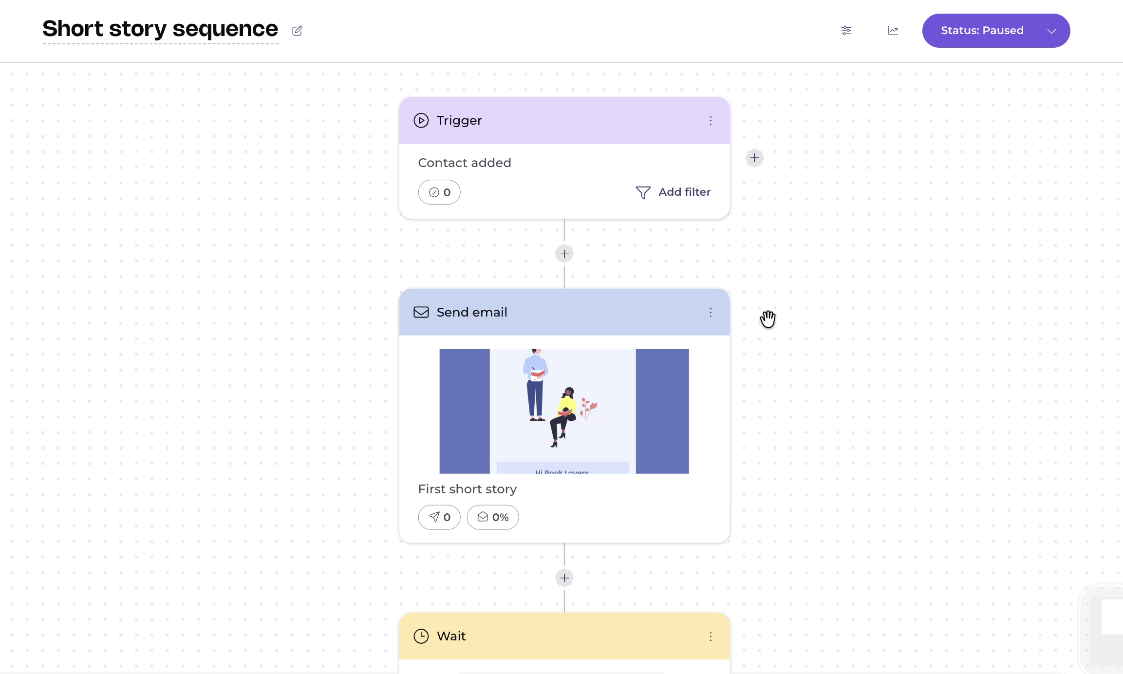 copying a step and pasting it in the sequence