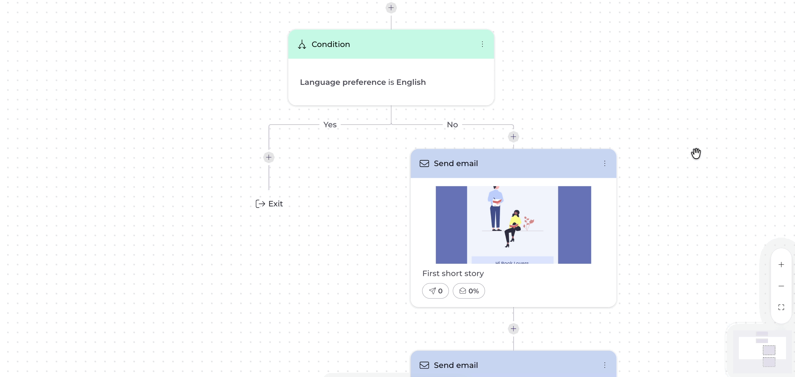 moving steps in an automation