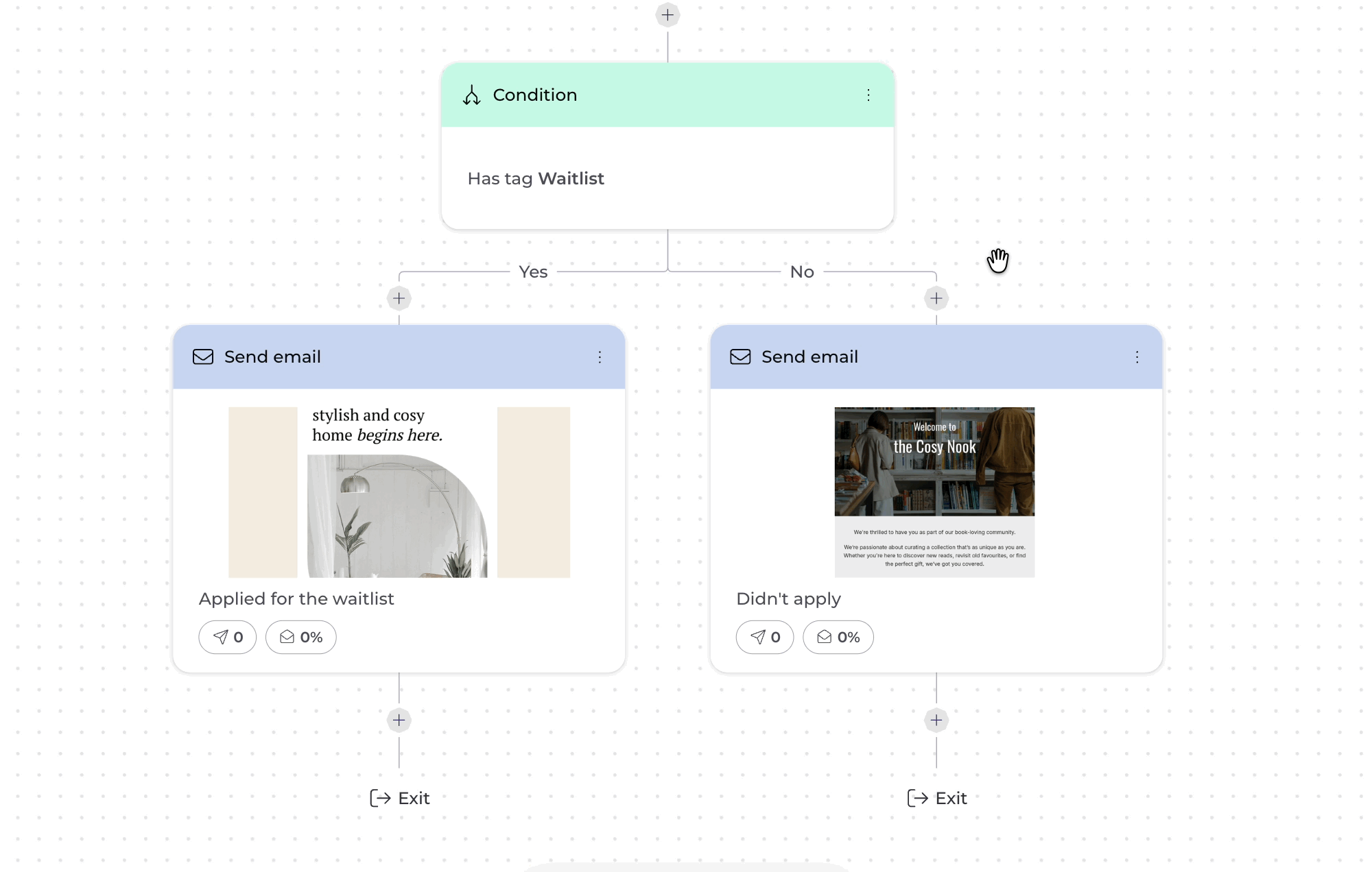 swapping branches in automation
