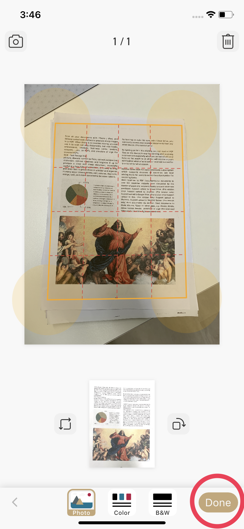 How to scan a color document? - Doc Scan Help