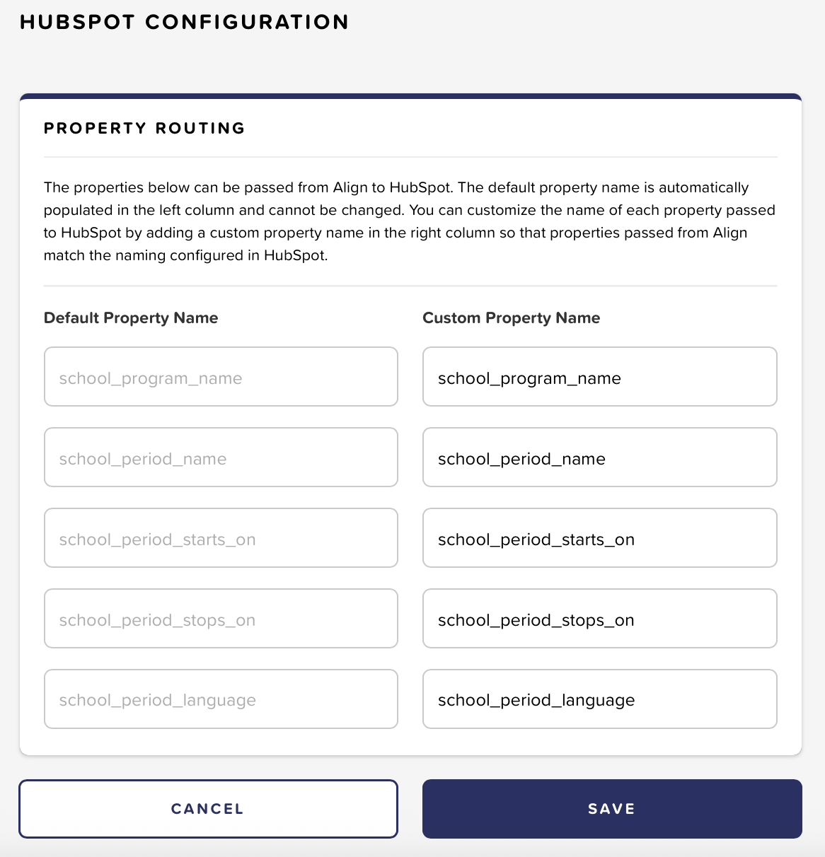 HubSpot Integration - Align Knowledge Base