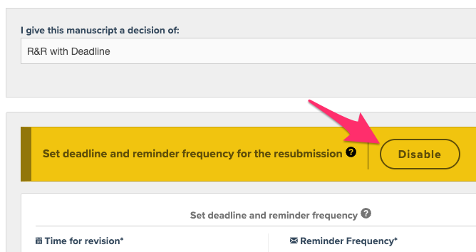 Decision letter page displaying the
