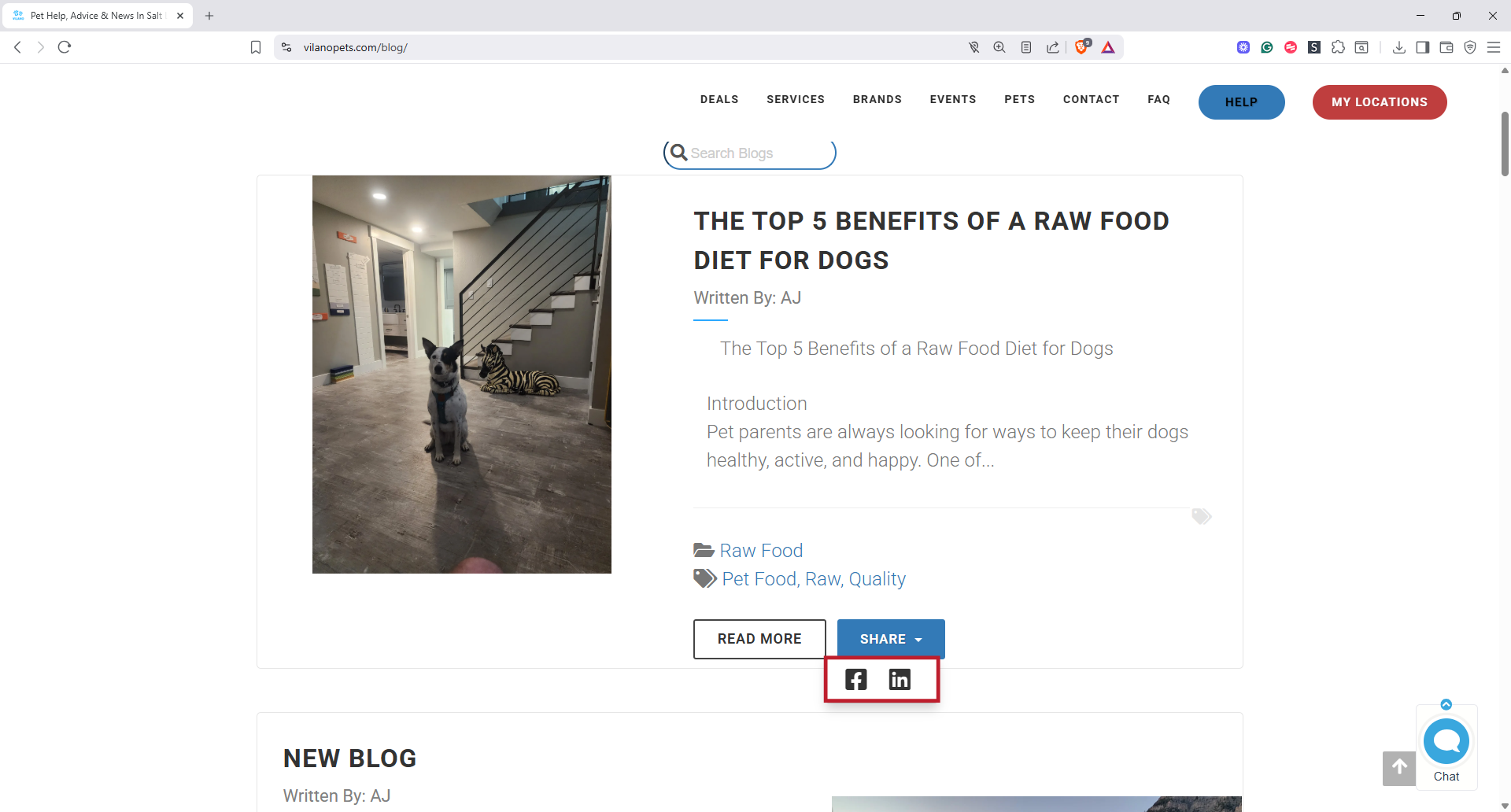 Select social media platform