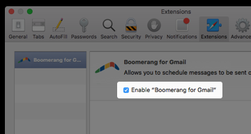 uninstall boomerang for gmail