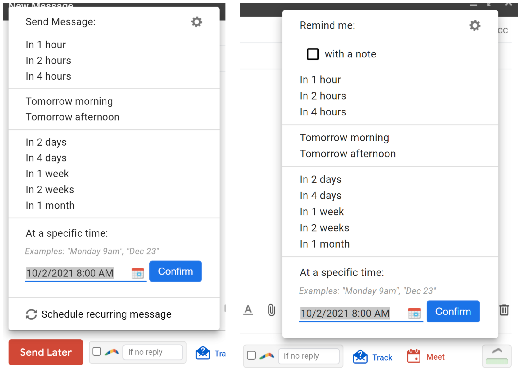 boomerang for gmail send regardless