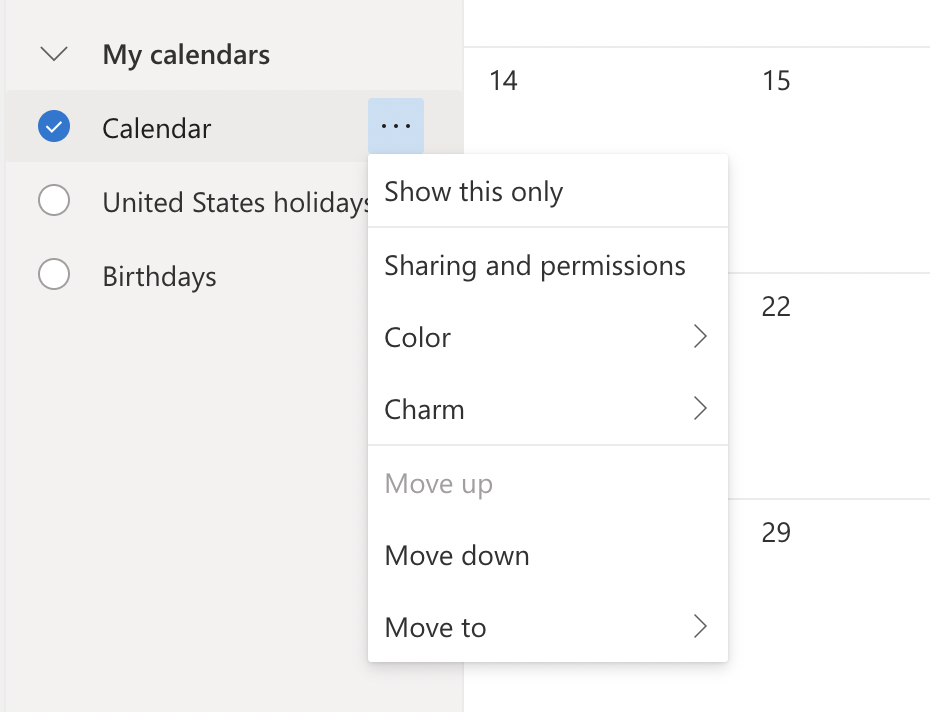 Using Bookable Schedule With Multiple Calendars Boomerang For Outlook 