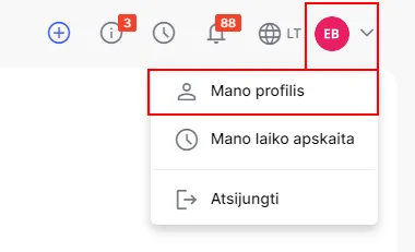 Integration setup screen 1