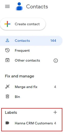 Integration setup screen 7