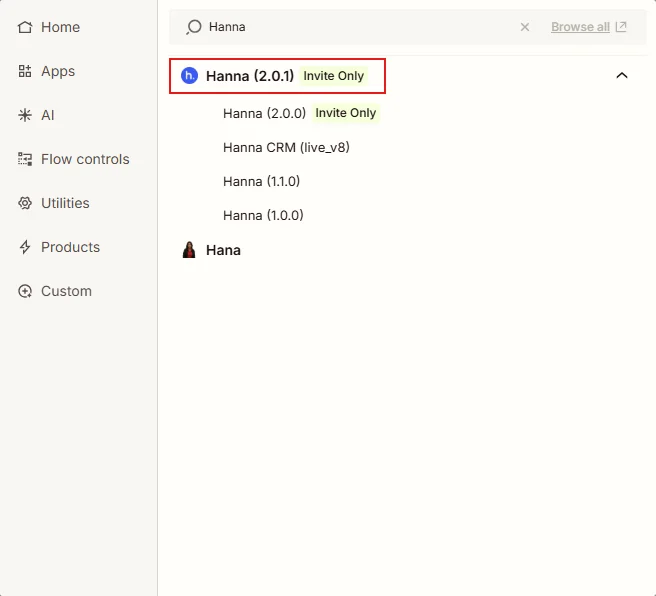 Integration setup screen 3