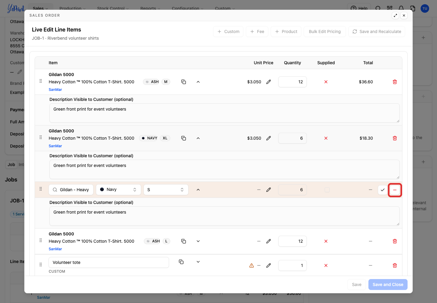 Cancel an unconfirmed product copy