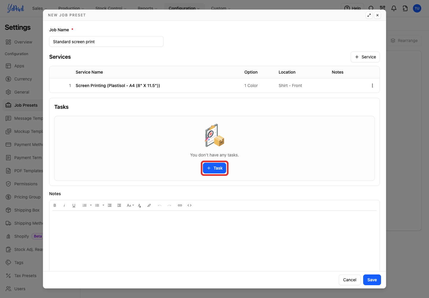 Add a task