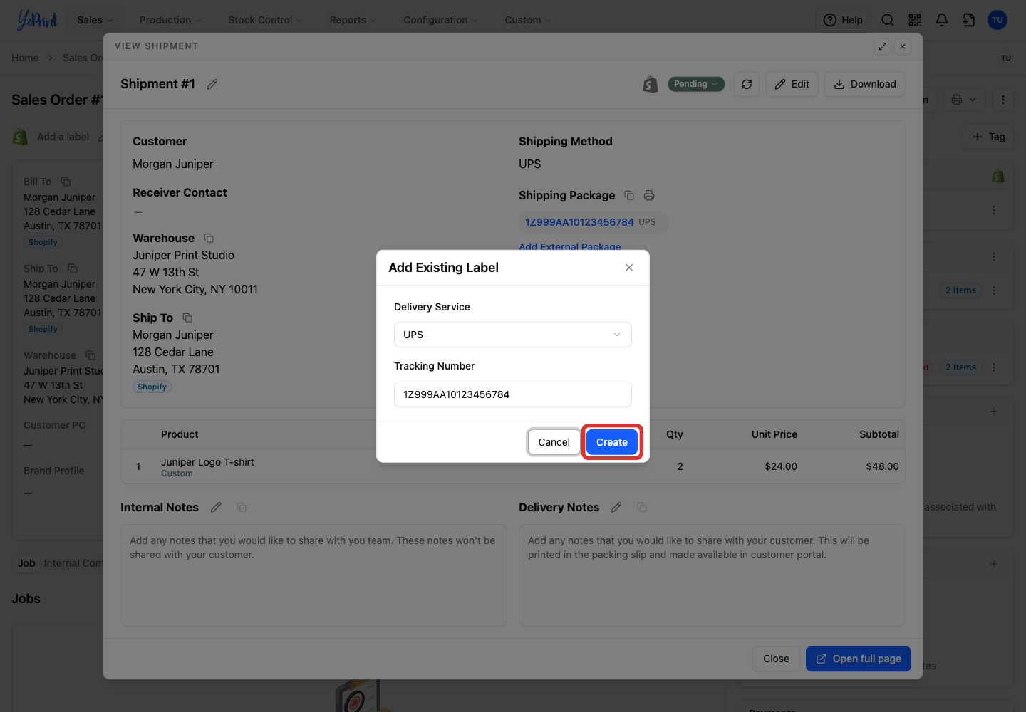 Create the external package