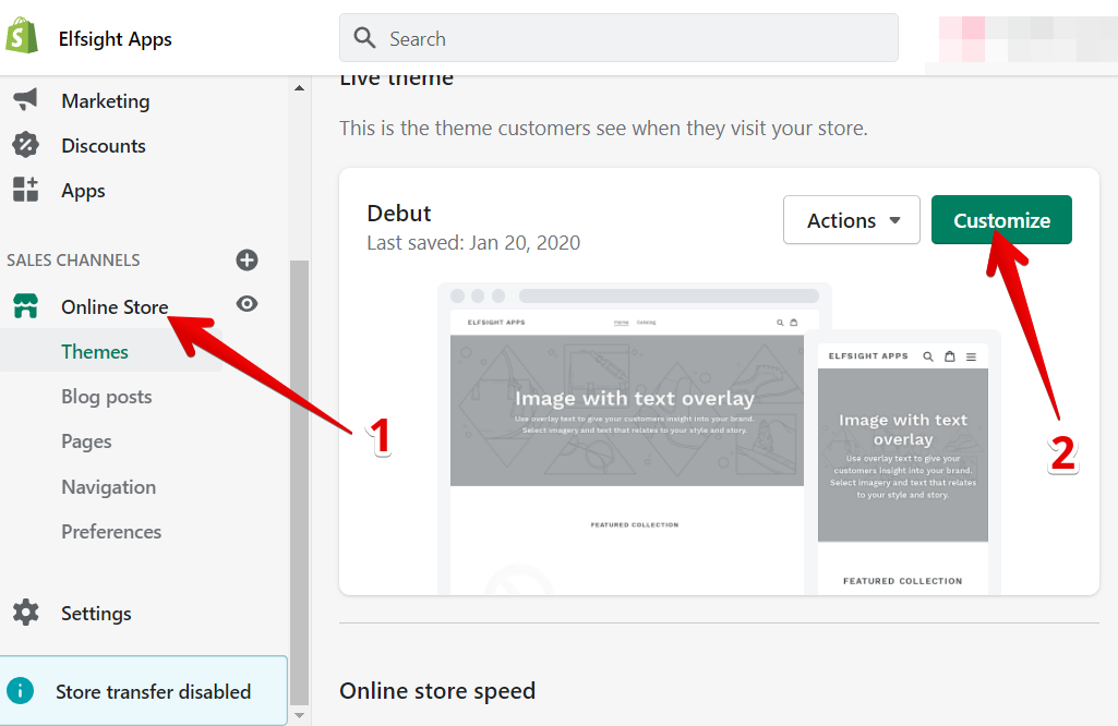 How to add Elfsight widget to Shopify website - Elfsight Help Center