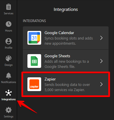 Zapier Integration