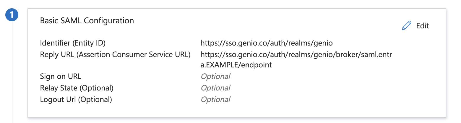 Image of Azure Configuration example