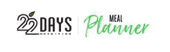 22 Days Nutrition Meal Planner Resource Library