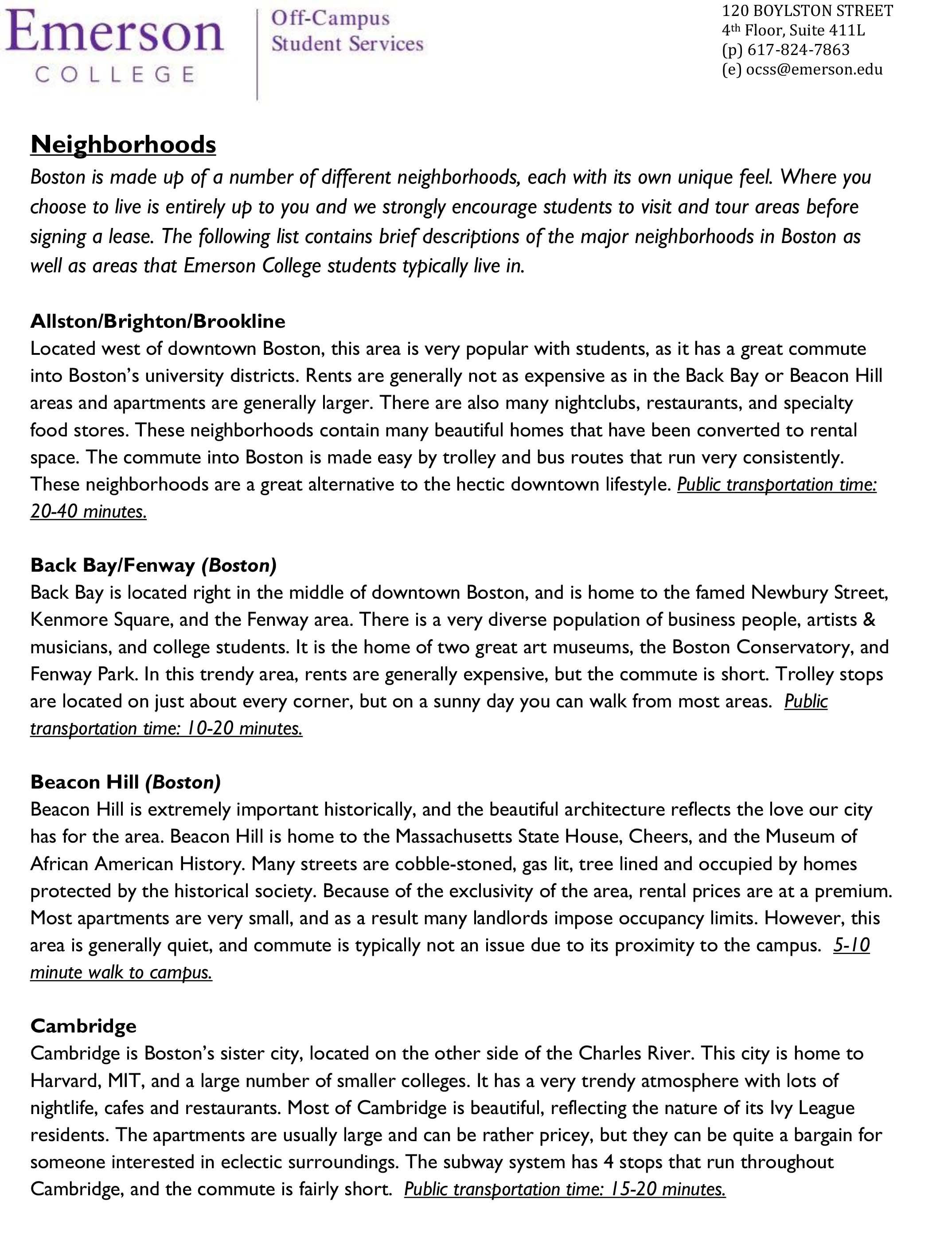 Boston neighborhood descriptions PDF preview