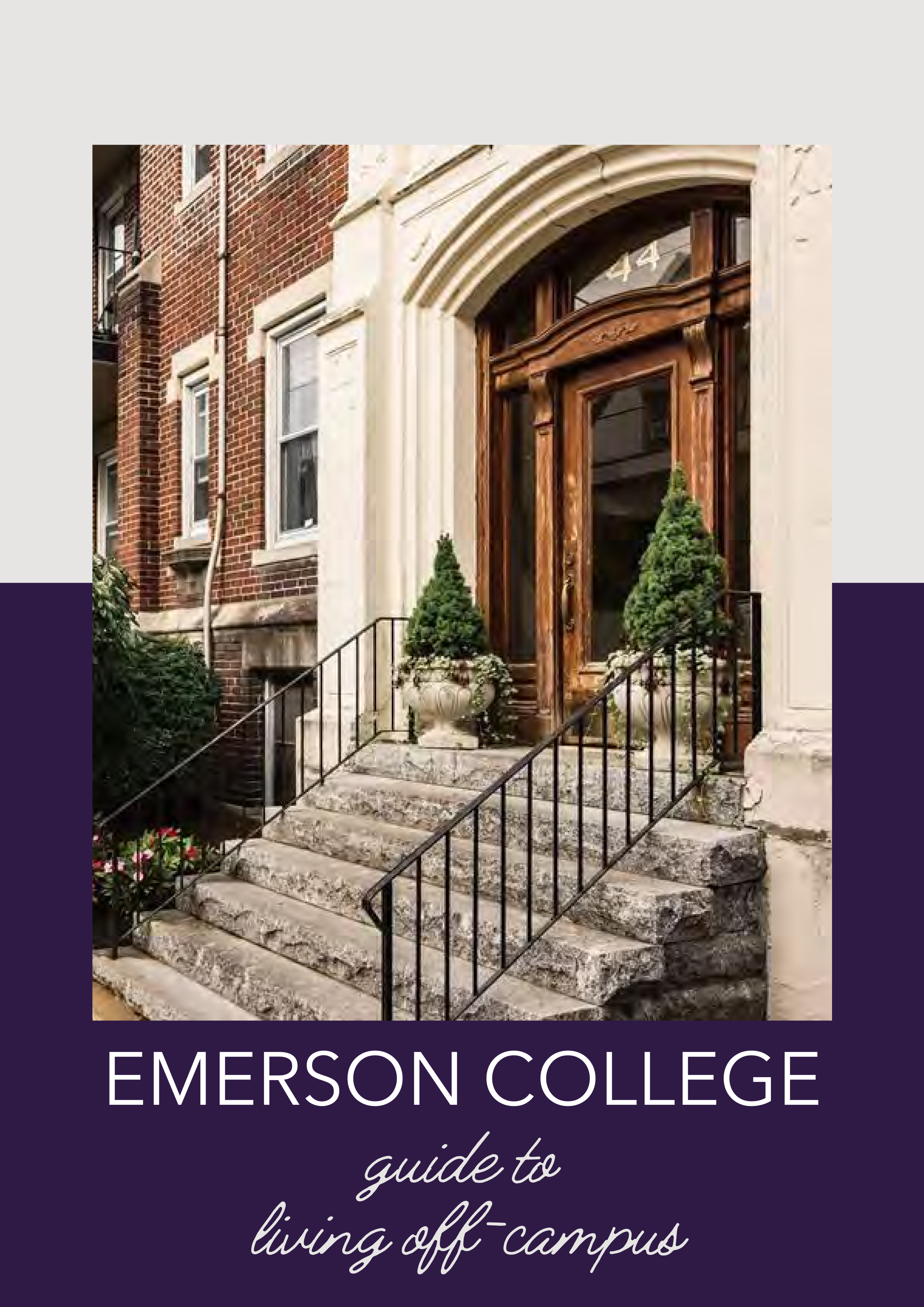 Emerson College guide to living off campus page 1 