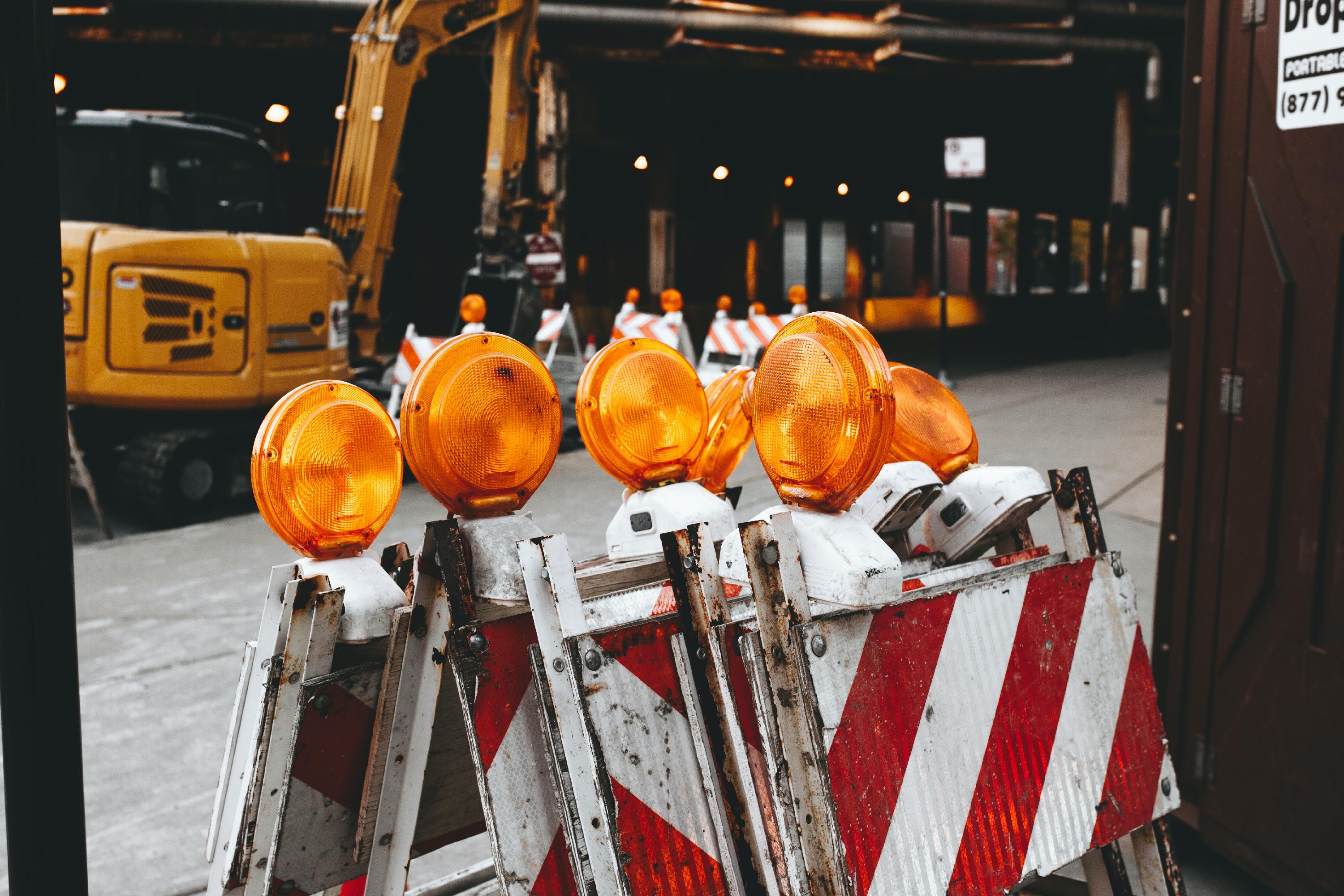 Construction signs 