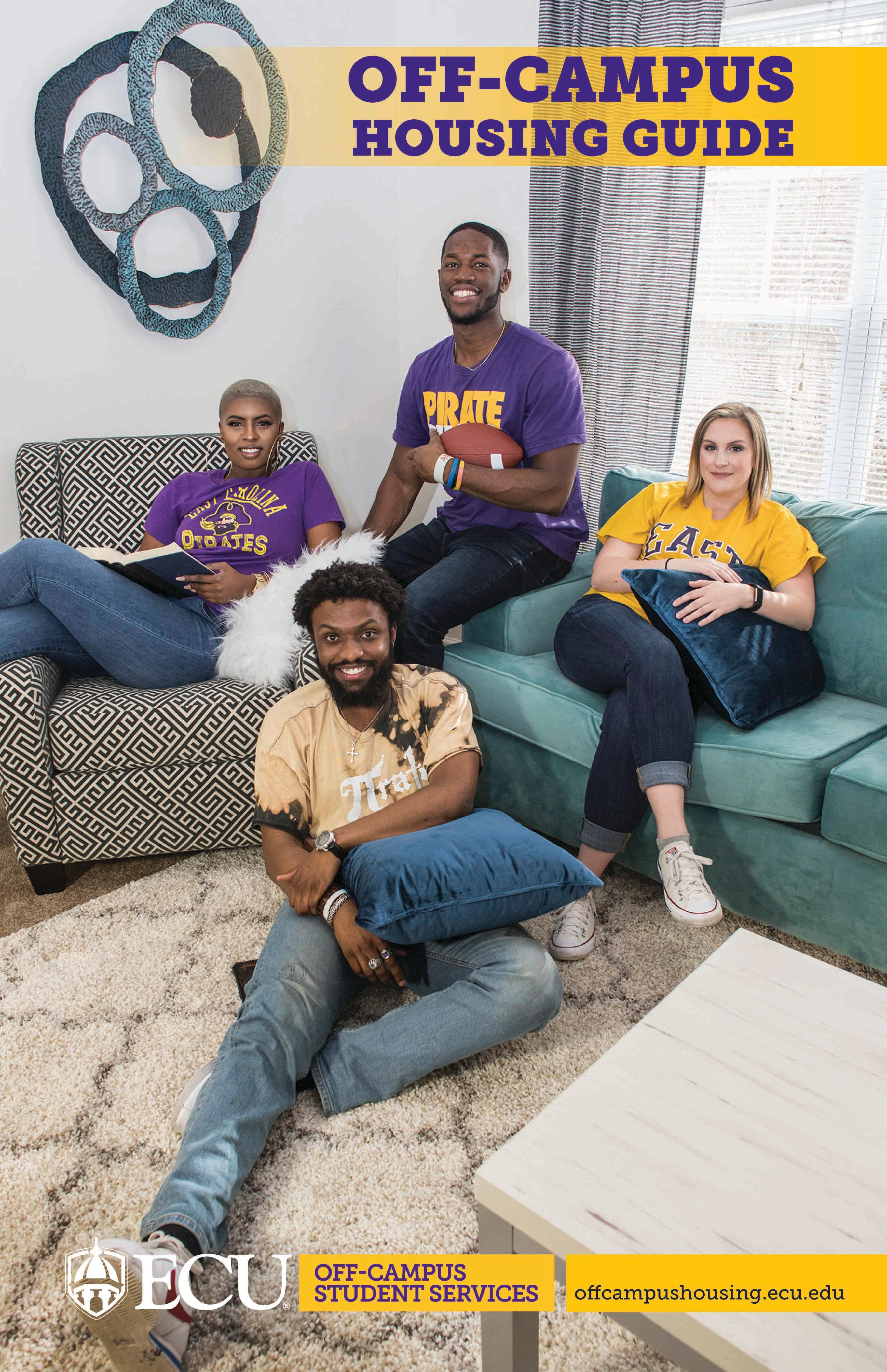 ECU Off-Campus Student Services guide front cover 