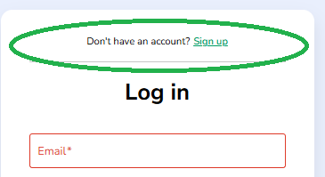TM Support/HelpScout/Screenshots/2025 Updates/2025 Branding Updates SS/Portal SS/Log In SS/New Branding Log In Portal page 2 Sign up option.png