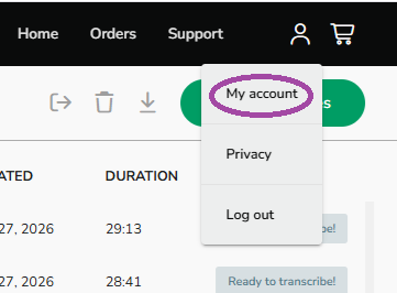 TM Support/HelpScout/Screenshots/2026 Prep Walkthroughs for New Portal/Non Company CP Usage/NP My Account selection 2026.pgn