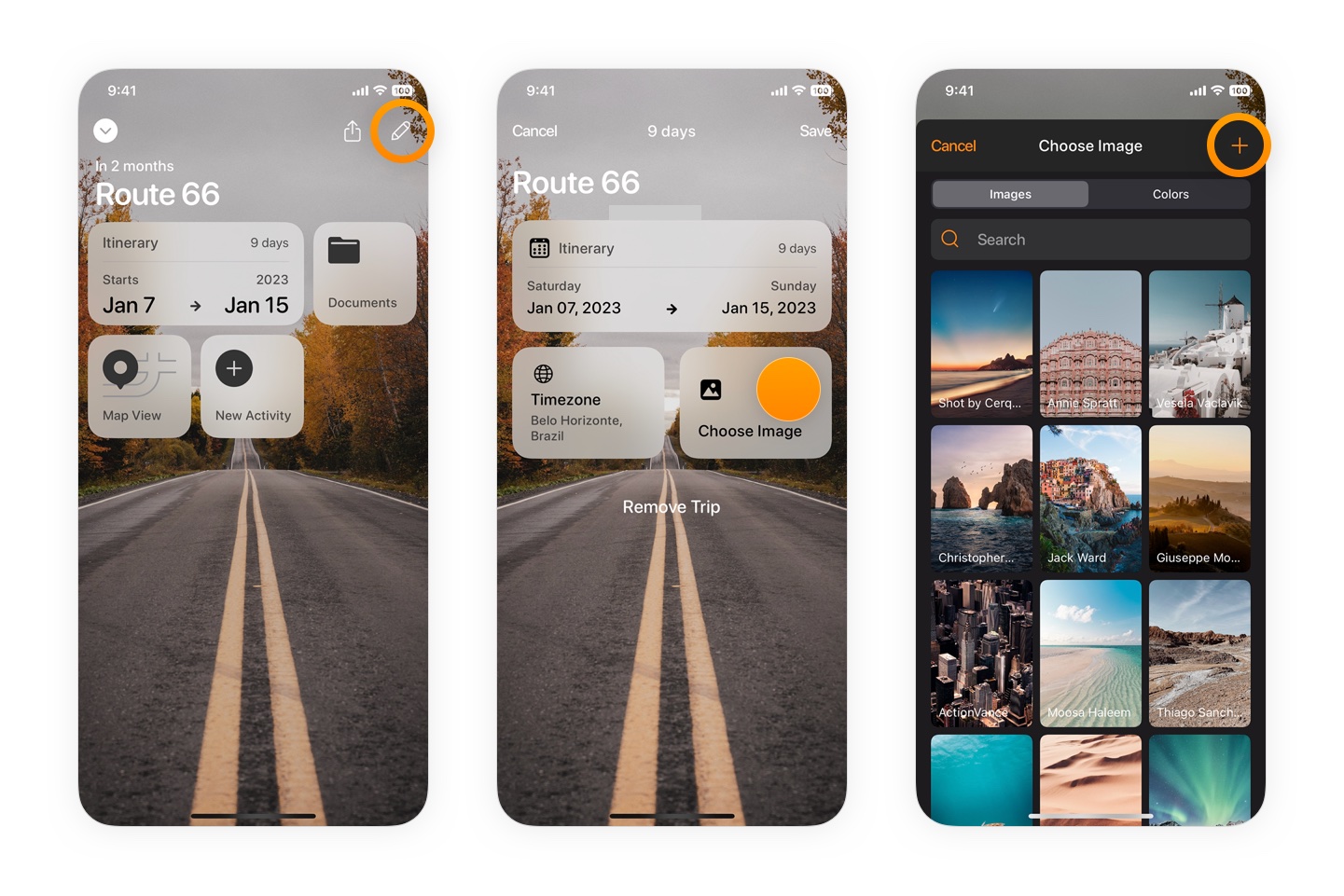 How To Upload Your Own Background Image Tripsy Support