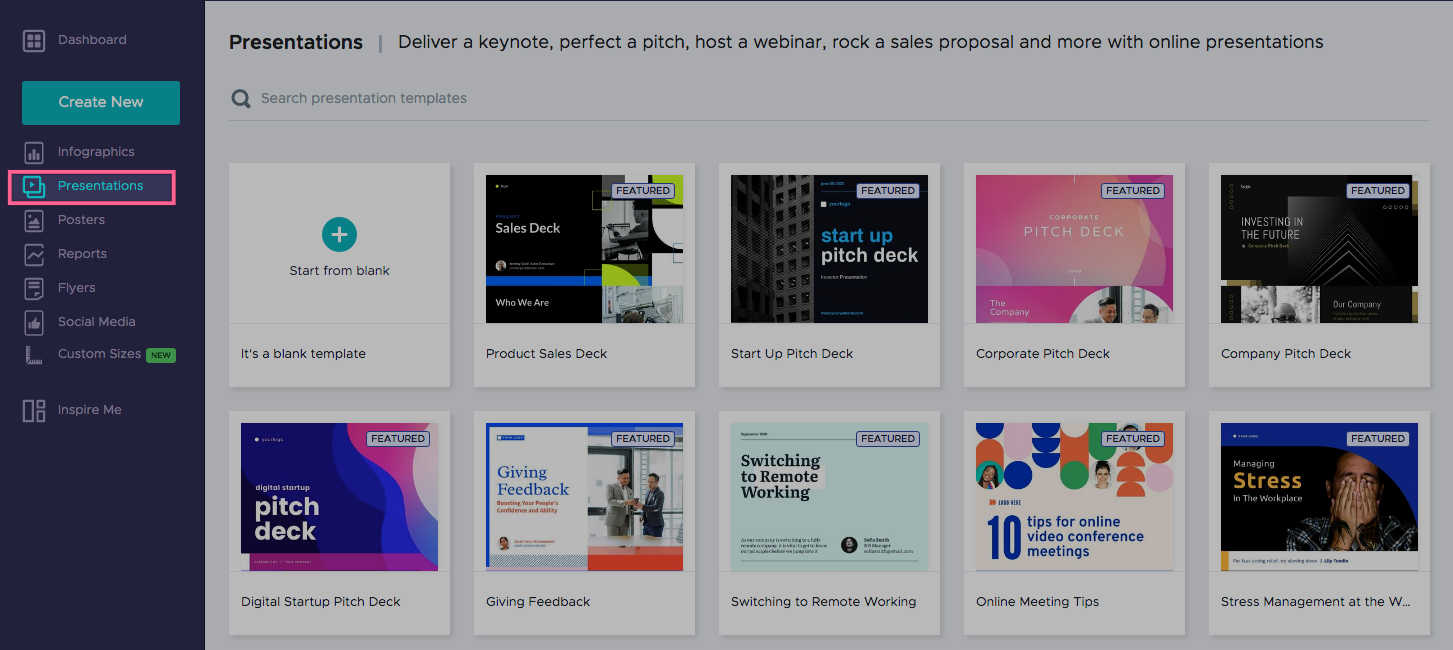 Presentation - Piktochart Knowledge Base