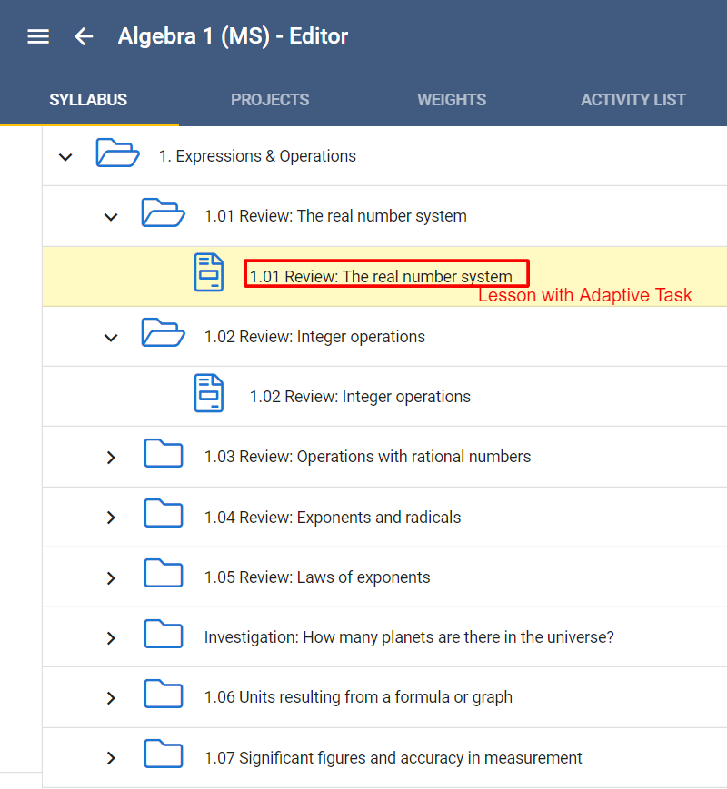 Mathspace Courses and Intervention Options SchoolsPLP Knowledge Base