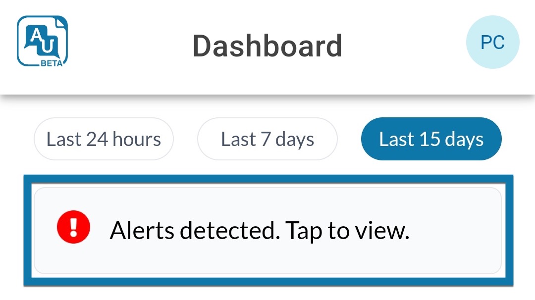 Alerts-detected