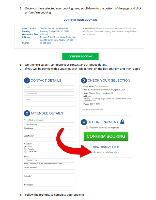 Book your flu appointment with Chemist Warehouse NZ FluSmart