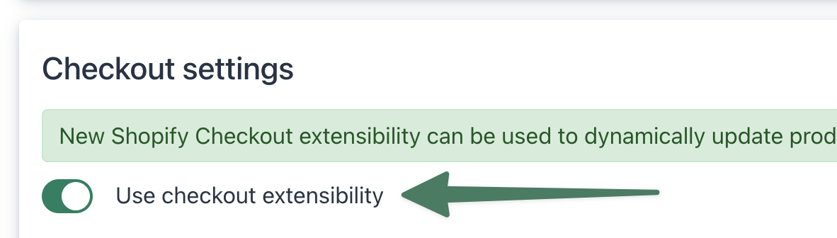Checkout Extensibility - Cloudlift App Knowledge Base